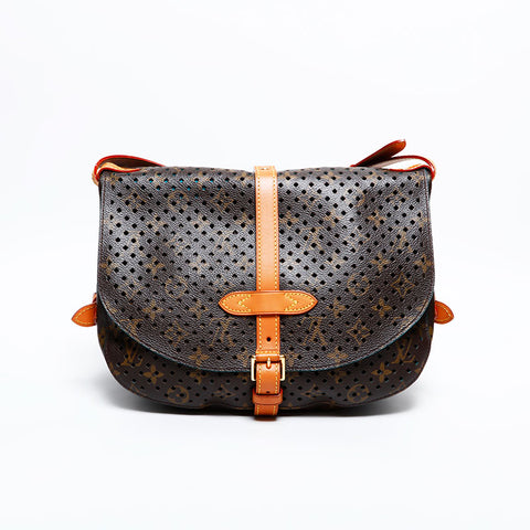 ルイ・ヴィトン LOUIS VUITTON 2011年製 モノグラム モノグラム フローレ ソミュール ショルダーバッグ ブラウン WS22230
