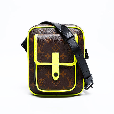 LOUIS VUITTON Monogram Christopher Wearable Wallet Shoulder Bag Brown WS22231