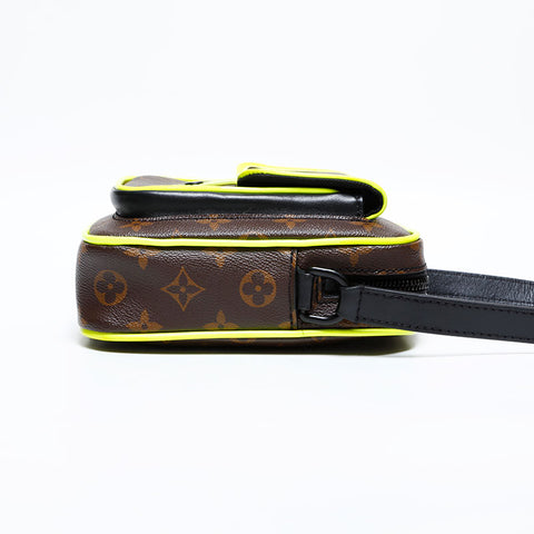 LOUIS VUITTON Monogram Christopher Wearable Wallet Shoulder Bag Brown WS22231