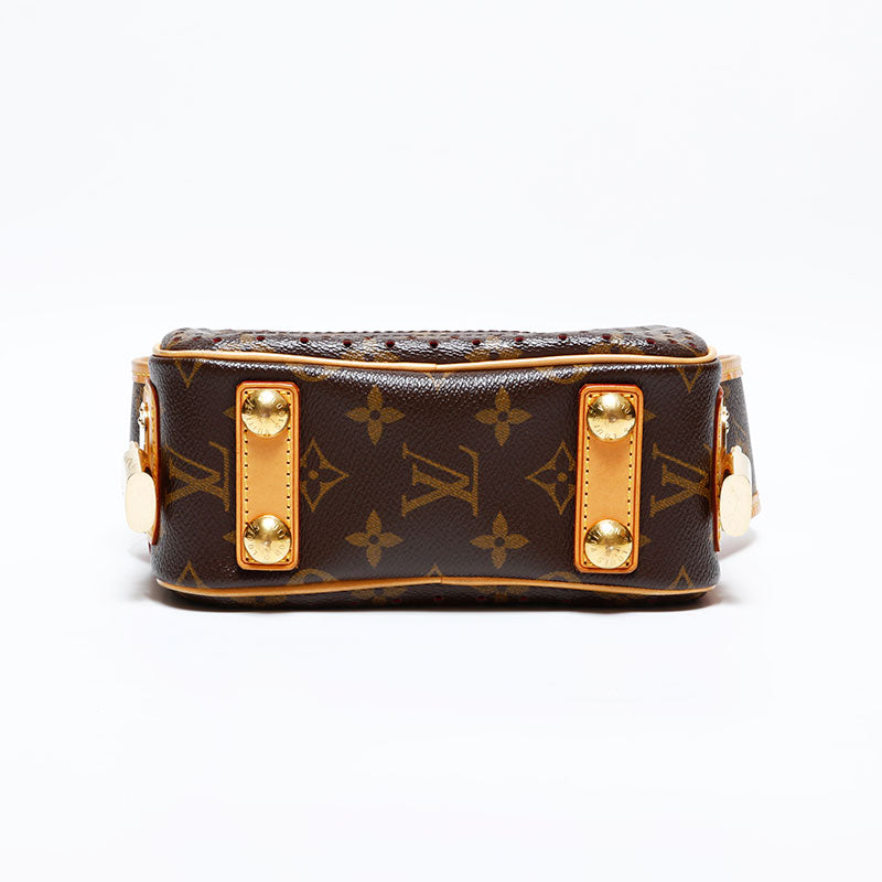 LOUIS VUITTON 2006 Monogram Perfo Mini Trocadero Shoulder Bag