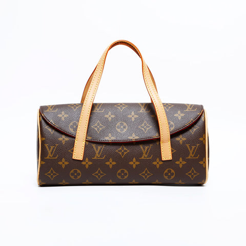 ルイ・ヴィトン LOUIS VUITTON 2002年製 ソナチネ モノグラム ハンドバッグ ブラウン WS22233