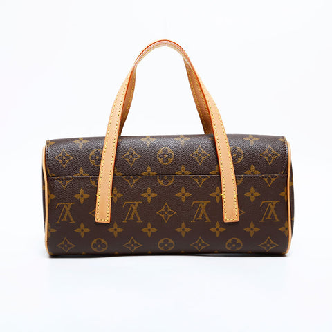 ルイ・ヴィトン LOUIS VUITTON 2002年製 ソナチネ モノグラム ハンドバッグ ブラウン WS22233