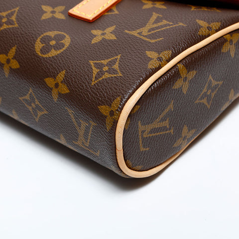ルイ・ヴィトン LOUIS VUITTON 2002年製 ソナチネ モノグラム ハンドバッグ ブラウン WS22233