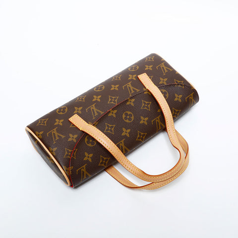 ルイ・ヴィトン LOUIS VUITTON 2002年製 ソナチネ モノグラム ハンドバッグ ブラウン WS22233