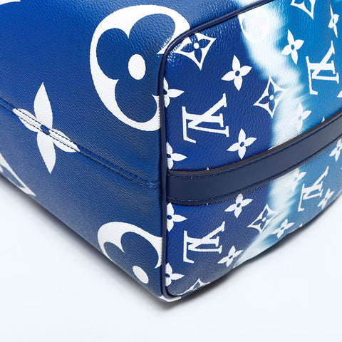 ルイ・ヴィトン LOUIS VUITTON 2020年製 スピーディ バンドリエール30 LVエスカル ボストンバッグ ブルー WS22234