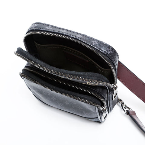 ルイ・ヴィトン LOUIS VUITTON モノグラム エクリプス アマゾン スリングバッグ ショルダーバッグ ブラック WS22236