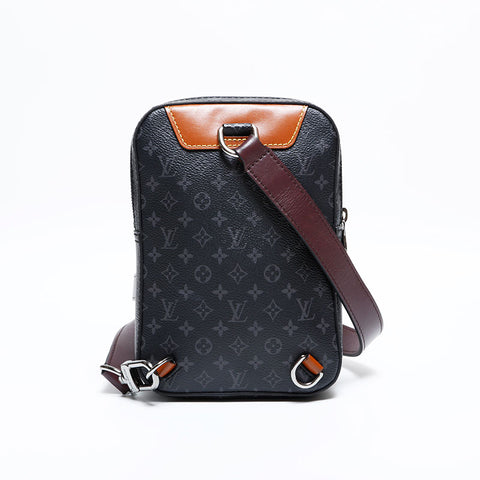 ルイ・ヴィトン LOUIS VUITTON モノグラム エクリプス アマゾン スリングバッグ ショルダーバッグ ブラック WS22236