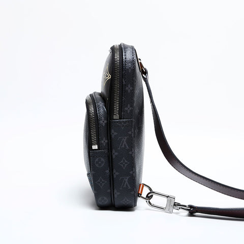 ルイ・ヴィトン LOUIS VUITTON モノグラム エクリプス アマゾン スリングバッグ ショルダーバッグ ブラック WS22236