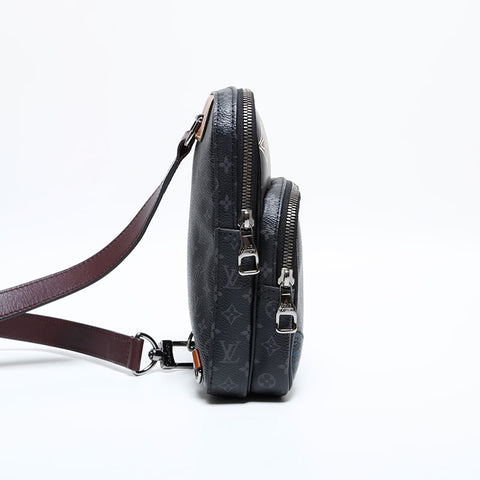 LOUIS VUITTON Monogram Eclipse Amazon Sling Bag Shoulder Bag black WS22236