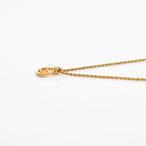 Christian Dior CD logo Necklace gold WS22241