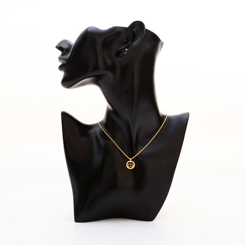Christian Dior CD logo Necklace gold WS22241