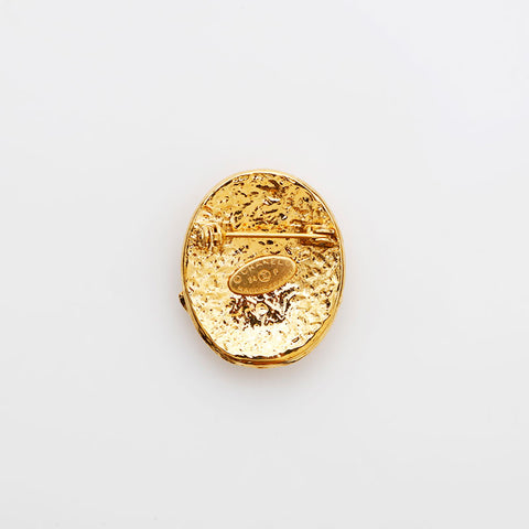 CHANEL 94P COCO Mark Brooch gold WS22242
