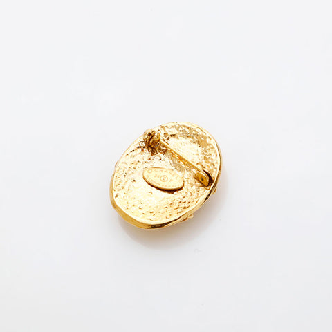 CHANEL 94P COCO Mark Brooch gold WS22242