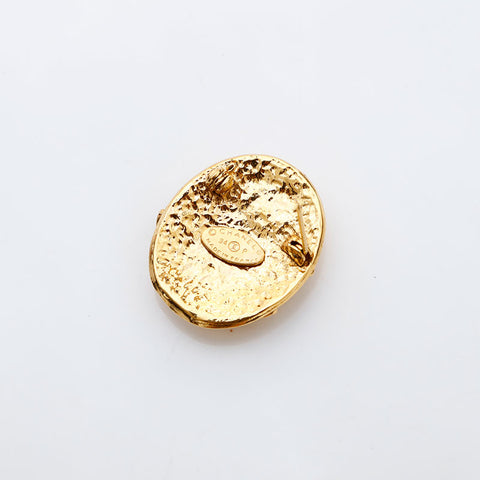 シャネル CHANEL 94P ココマーク ブローチ ゴールド WS22242