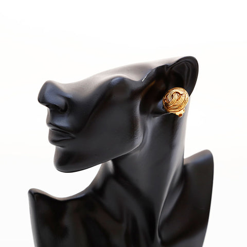CHANEL 94A COCO Mark Earring gold WS22245