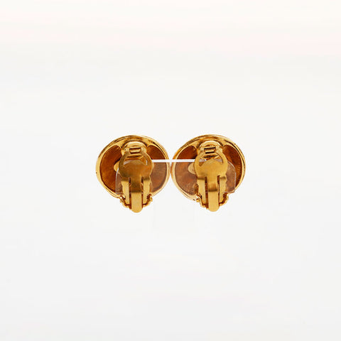 CHANEL 94A COCO Mark Earring gold WS22245