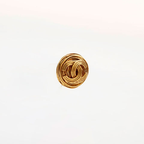 CHANEL 94A COCO Mark Earring gold WS22245