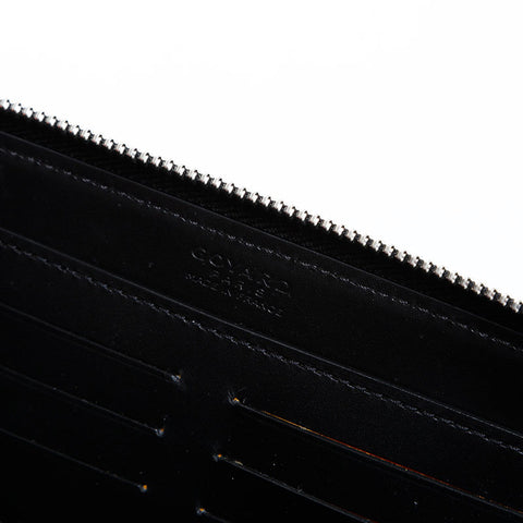GOYARD Matignon GM Round Zip Purse black WS22247