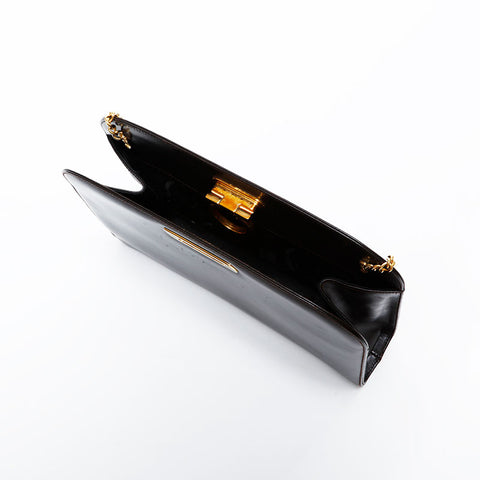サルヴァトーレフェラガモ Salvatore Ferragamo レザー ガンチーニ ショルダーバッグ ブラウン WS22251