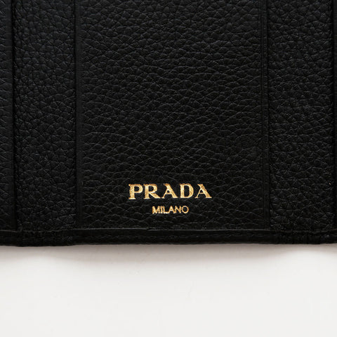 プラダ PRADA レザー キーケース ブラック WS22255