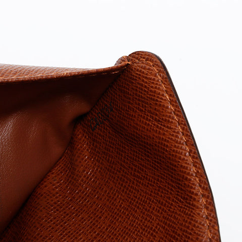 ルイ・ヴィトン LOUIS VUITTON モノグラム コンパクトジップ 2004年製 二つ折り財布 ブラウン WS22257