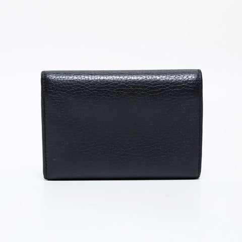 ルイ・ヴィトン LOUIS VUITTON ポルトフォイユ カプシーヌ 三つ折り財布 ブラック WS22259