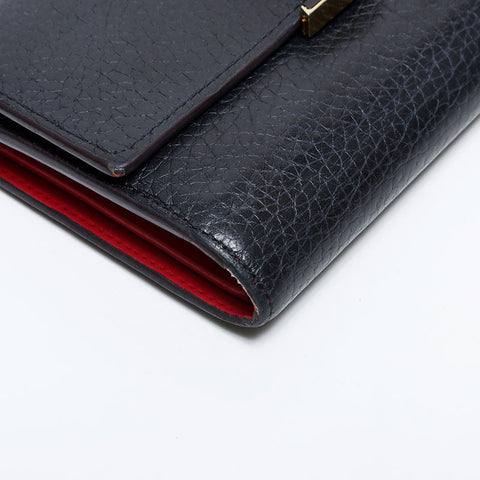 ルイ・ヴィトン LOUIS VUITTON ポルトフォイユ カプシーヌ 三つ折り財布 ブラック WS22259