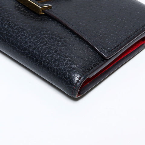 ルイ・ヴィトン LOUIS VUITTON ポルトフォイユ カプシーヌ 三つ折り財布 ブラック WS22259