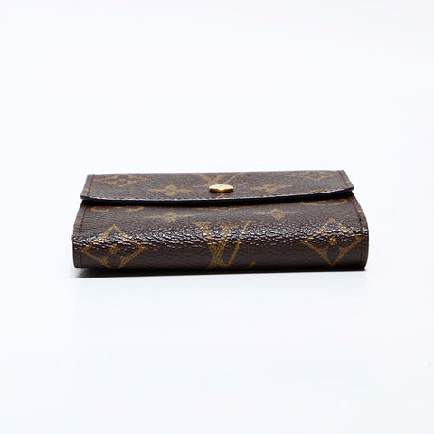 ルイ・ヴィトン LOUIS VUITTON モノグラム 2002年製 ポルトモネ・ビエ・カルトクレディ 三つ折り財布 ブラウン WS22260