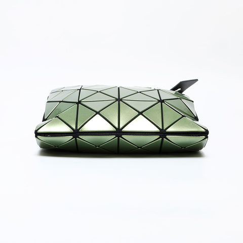 Issey Miyake CARAT BAOBAO Metallic Handbag green WS22263