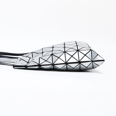 Issey Miyake イッセイ ミヤケ BAOBAO バオバオ Lucent ルーセント ハンドバッグ シルバー WS22266