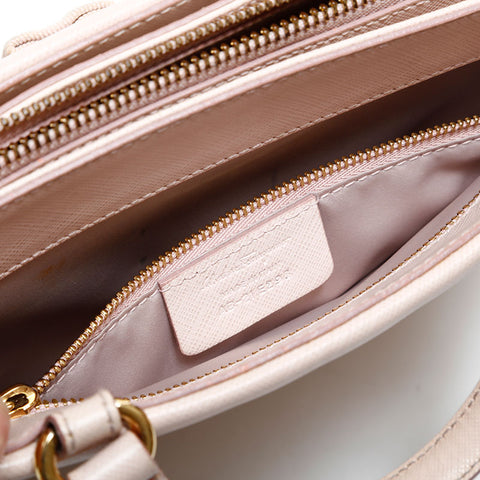 Salvatore Ferragamo Vara 2way Leather Shoulder Bag pink WS22269