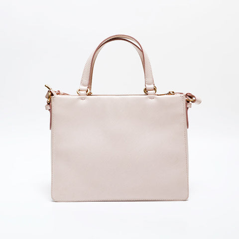 Salvatore Ferragamo Vara 2way Leather Shoulder Bag pink WS22269