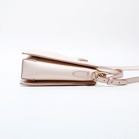 Salvatore Ferragamo Vara 2way Leather Shoulder Bag pink WS22269