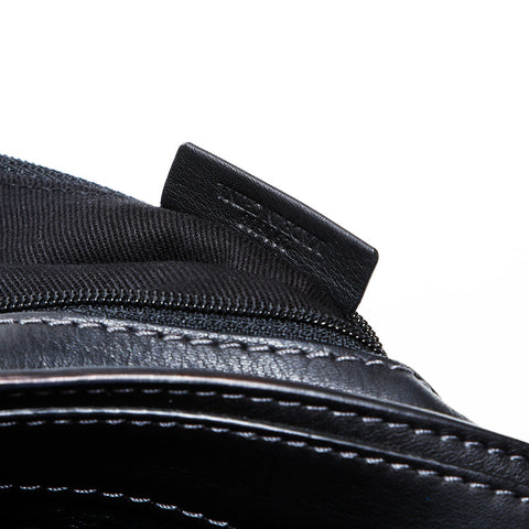 LOEWE logo leather Shoulder Bag black WS22272