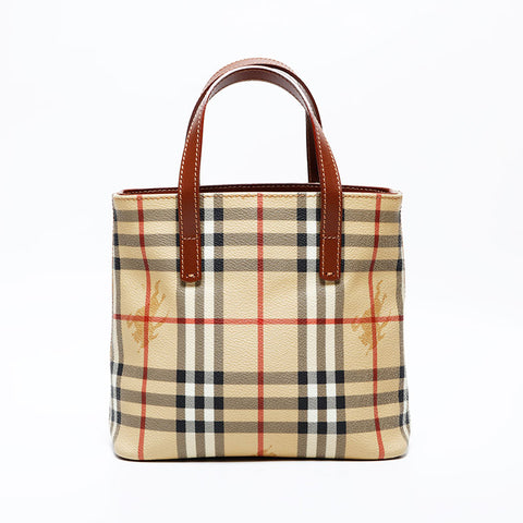 BURBERRY Nova Check Handbag beige WS22274
