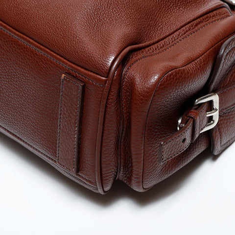 PRADA leather Shoulder Bag Brown WS22275