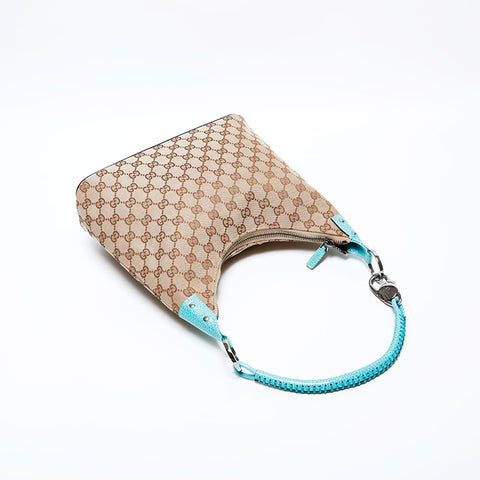 GUCCI GG canvas hobo Shoulder Bag beige WS22276