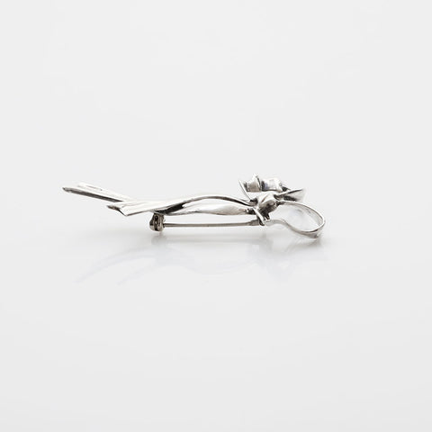 TIFFANY&Co. Ribbon 925 Brooch Silver WS22277