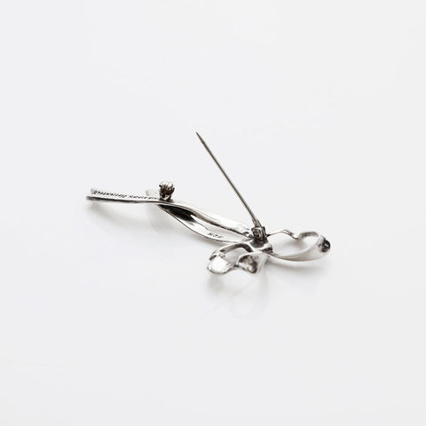 TIFFANY&Co. Ribbon 925 Brooch Silver WS22277