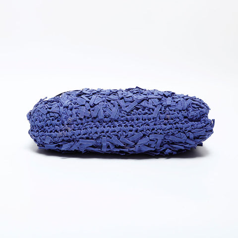 Salvatore Ferragamo Gancini Braided Hobo Shoulder Bag purple WS22283