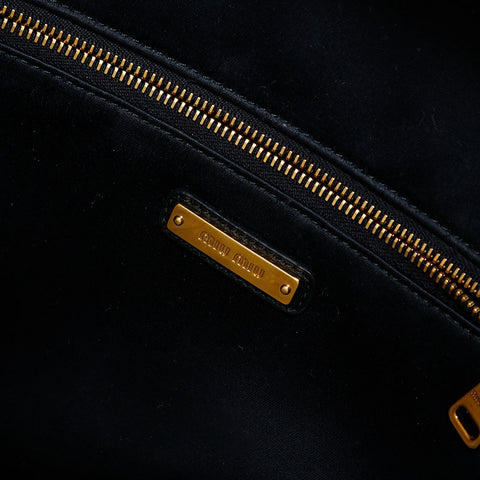 Miu Miu Nylon Cat Patch Tessuto Backpack  Daypack green WS22296