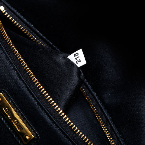 Miu Miu Nylon Cat Patch Tessuto Backpack Â· Daypack green WS22296