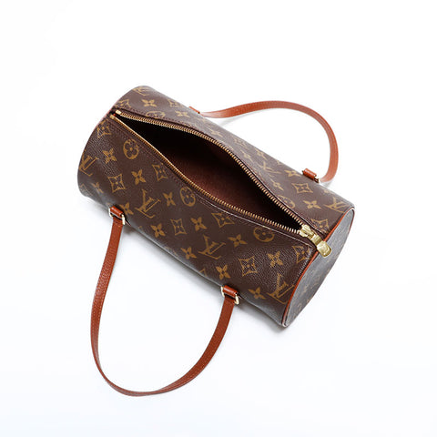 LOUIS VUITTON 2000 Monogram Papillon 26 Handbag Brown WS22300