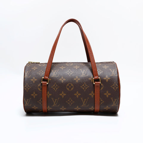 LOUIS VUITTON 2000 Monogram Papillon 26 Handbag Brown WS22300
