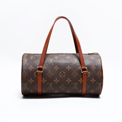 LOUIS VUITTON 2000 Monogram Papillon 26 Handbag Brown WS22300