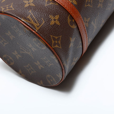 LOUIS VUITTON 2000 Monogram Papillon 26 Handbag Brown WS22300