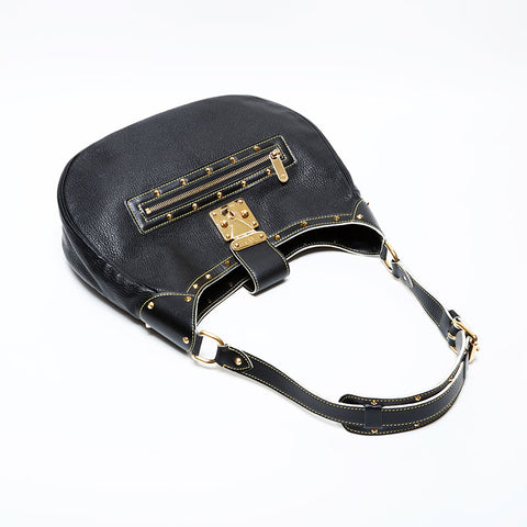 LOUIS VUITTON 2004 Suhali Afriolan Shoulder Bag black WS22305