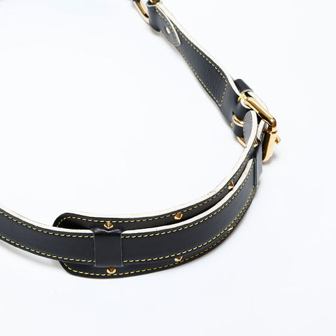 LOUIS VUITTON 2004 Suhali Afriolan Shoulder Bag black WS22305