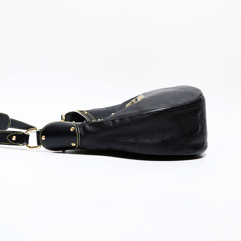 LOUIS VUITTON 2004 Suhali Afriolan Shoulder Bag black WS22305